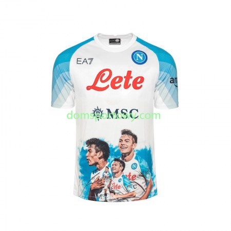 Koszulka SSC NAPOLI Face Game Lozano 11 Domowe Koszulki Piłkarskie 2022-2023 Krótki Rękaw
